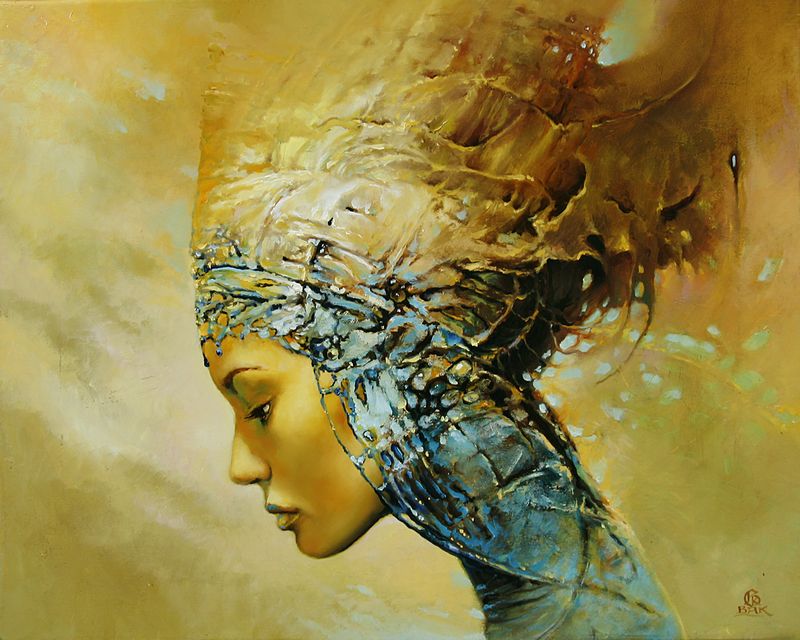 800x640 Karol Bak Painting Daily Art Fixx - Graphic Art Painting