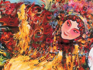 380x287 The Artist Whose Paintings Sing With Life - Graphic Art Painting