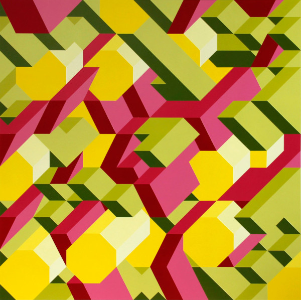 600x598 Graphic Paintings By Adam Daily - Graphic Design Painting