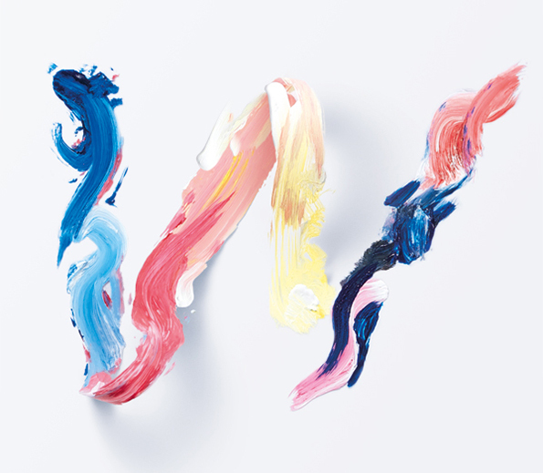 595x519 It's Nice That Graphic Design Sawdust Create A Paint Typeface - Graphic Design Painting