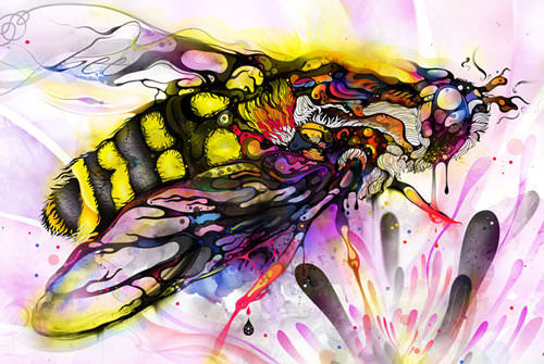 500x335 Beautiful Illustrations By Photoshop Artists Around The World - Graphic Design Painting