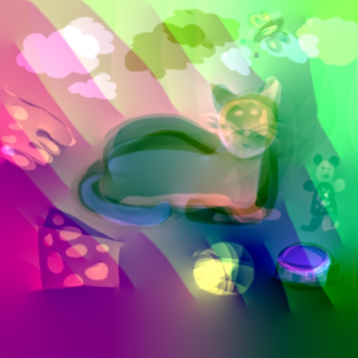 512x512 Real Time Gradient Domain Painting - Graphic Painting