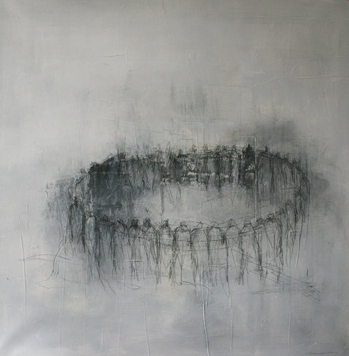 491x500 By Nausicaa Favart Amouroux (2015) Painting Acrylic - Graphite Painting