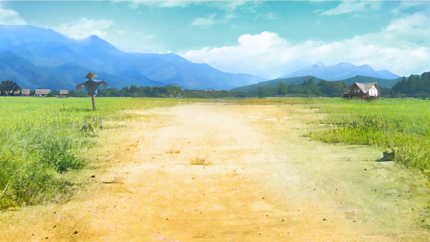 1440x810 Matte Painting Time Lapse - Grass Field Painting