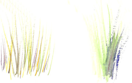 434x273 How To Paint Grass In Acrylics - Grass Painting