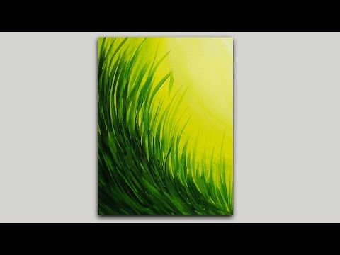 480x360 Painting Grass With Acrylic Paint - Grass Painting