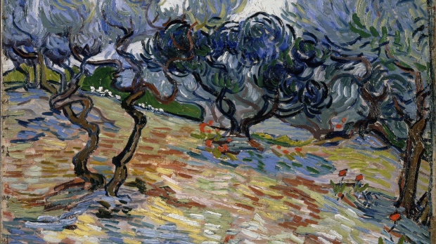 620x348 Grasshopper Found Embedded In A 100 Year Old Vincent Van Gogh - Grasshopper Painting