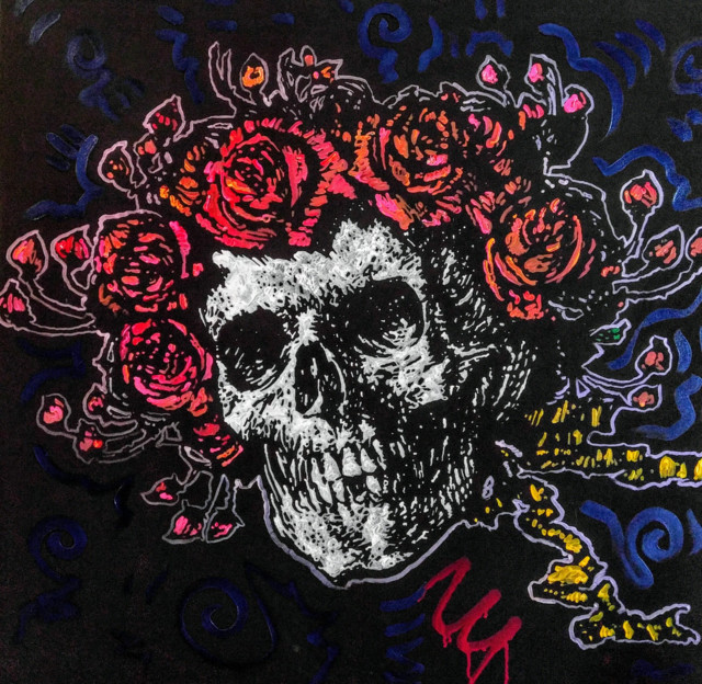 Grateful Dead Canvas Painting at Explore