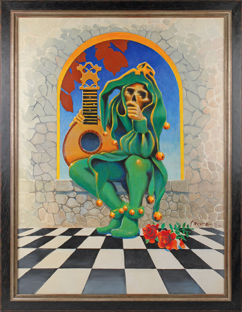 776x1000 Original Stanley Mouse Painting - Grateful Dead Painting