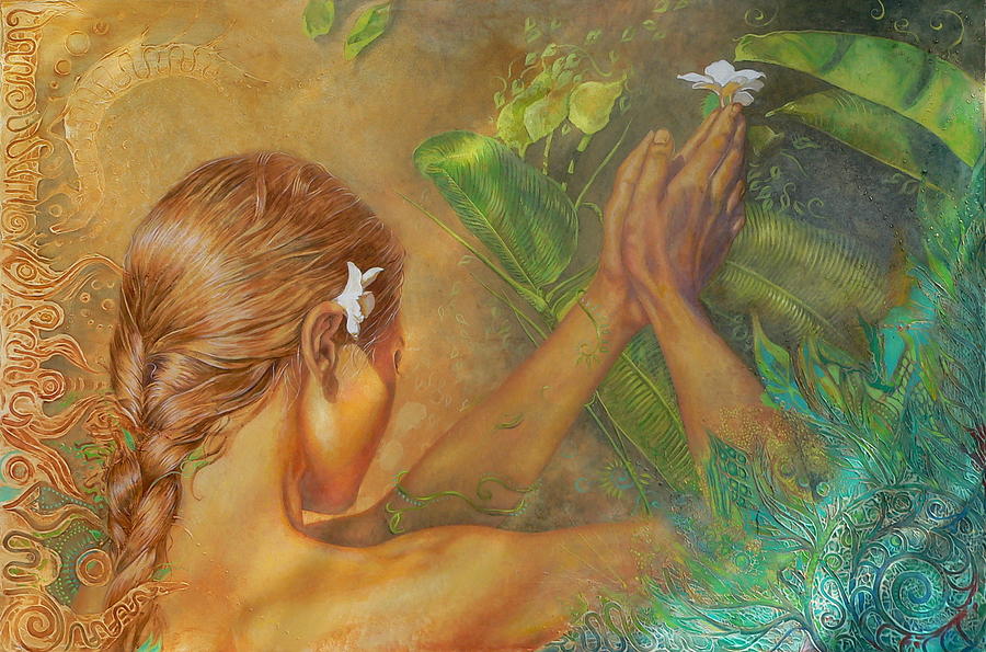 900x595 Gratitude Painting By Melina Del Mar - Gratitude Painting