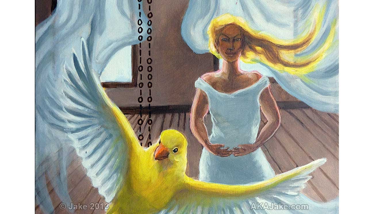 1280x745 Jake Beckman, Rawartist, Attitude Of Gratitude, Abstract Art - Gratitude Painting