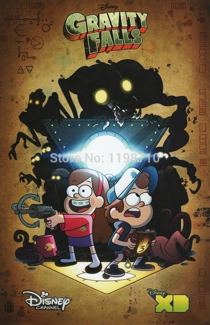 414x640 Gravity Falls La Film Festart Poster Print 20x30 Canvas Print - Gravity Falls Painting