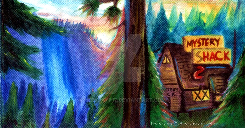 1024x534 Gravity Falls Phone Case (Preview) By Heeyjayp17 - Gravity Falls Painting