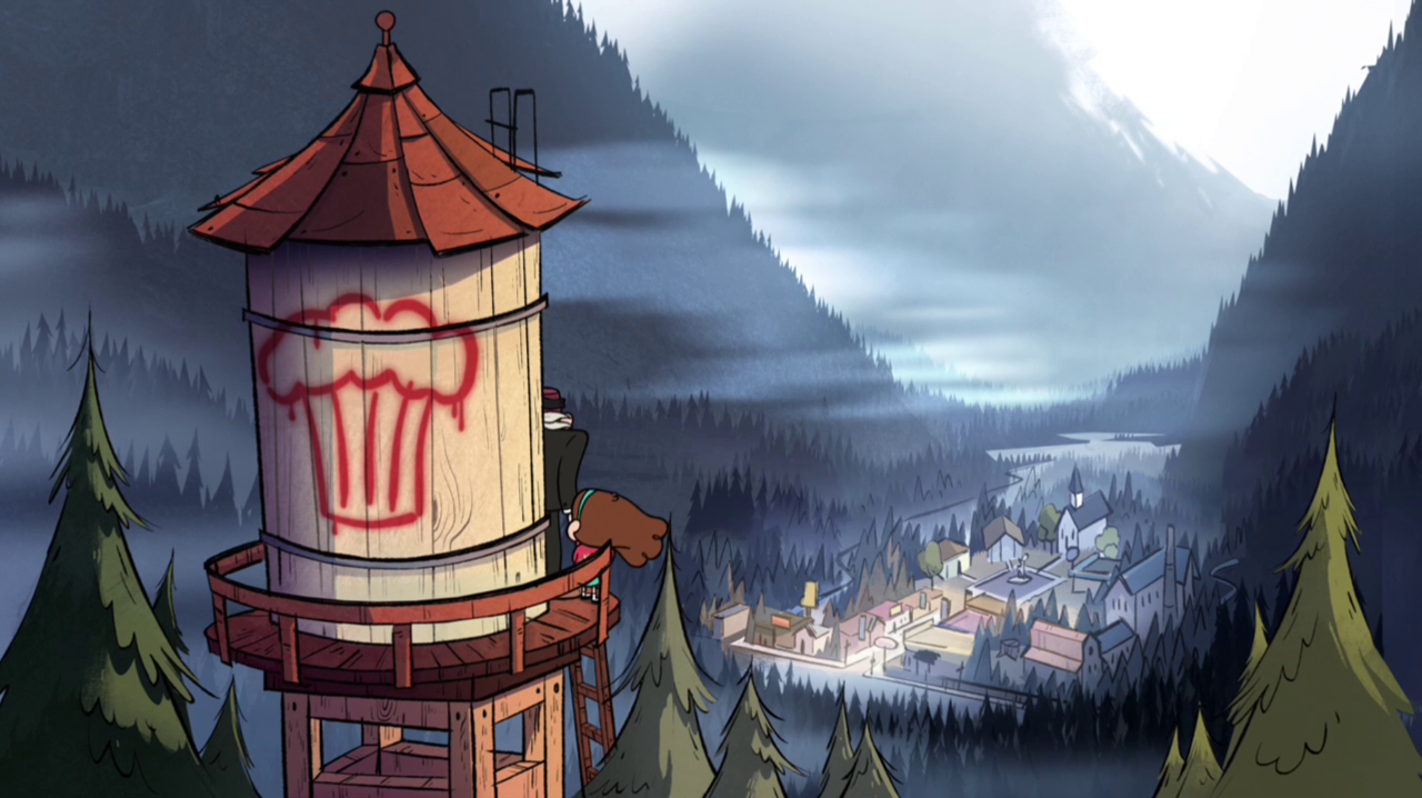 1280x718 Robbie Valentino Gravity Falls Wiki Fandom Powered By Wikia - Gravity Falls Painting