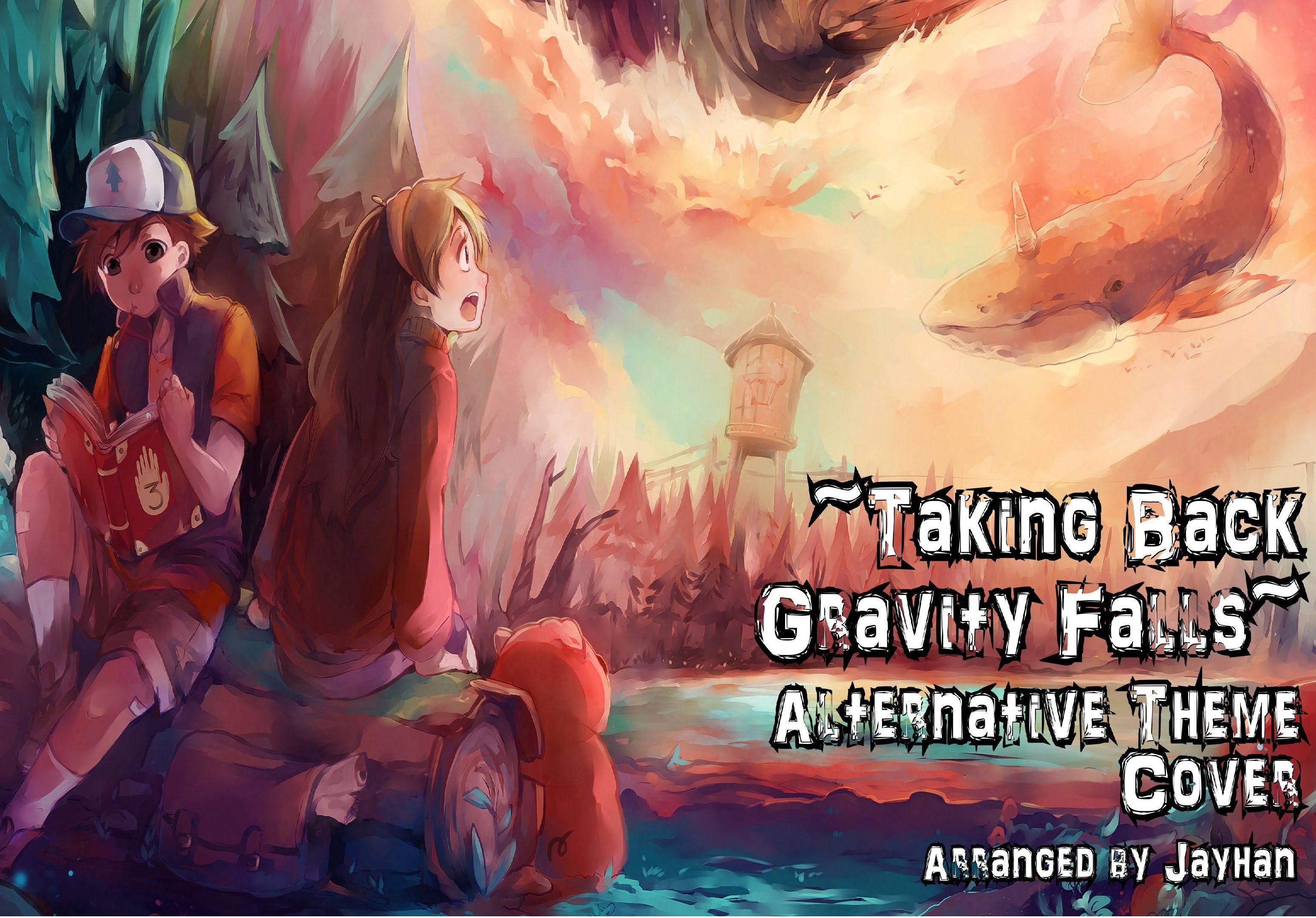 3096x2160 Taking Back Gravity Falls~ Alternative Version Of Gravity Falls - Gravity Falls Painting
