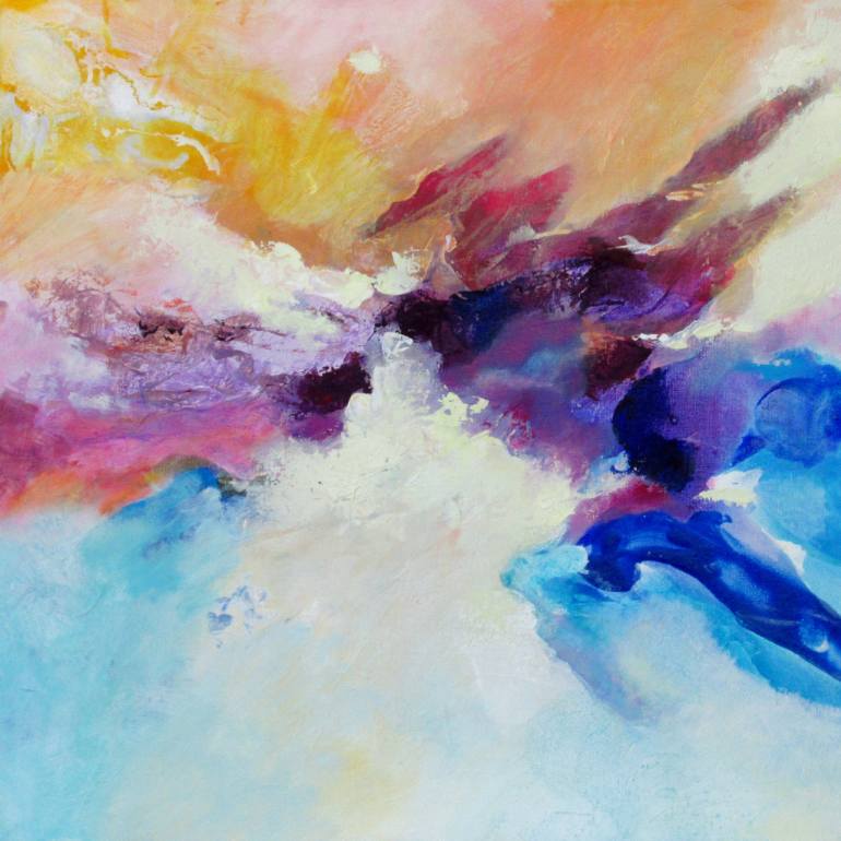 770x770 Saatchi Art Gravity Painting By Alex Raynham - Gravity Painting