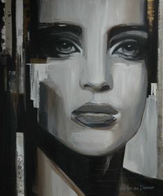 236x283 Pin By Melany Lopez On Captivating Behance - Grayscale Acrylic Painting