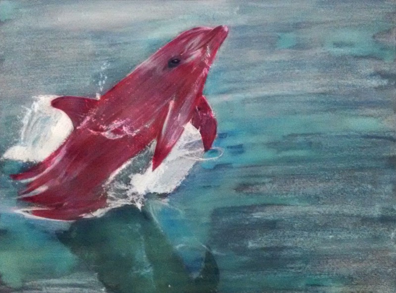 800x591 Unrealistic Colors Get Realistic Results When Coloring Over Grayscale - Grayscale Acrylic Painting