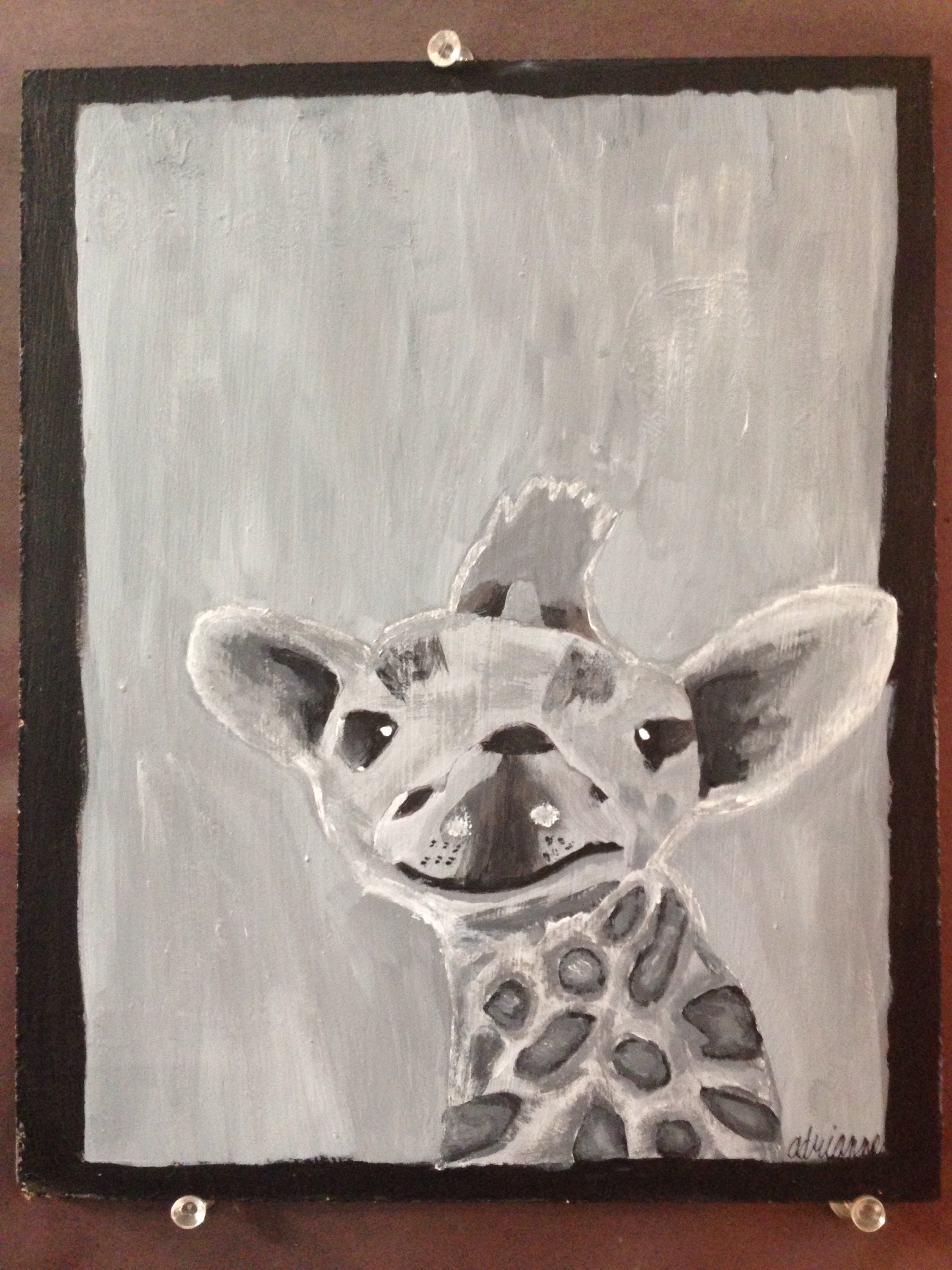 2250x3000 Art 9 Grayscale Paintings Art - Grayscale Acrylic Painting