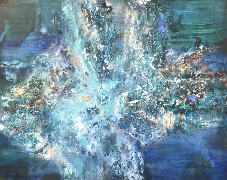 770x612 Saatchi Art Great Barrier Reef Painting By Dl Watson - Great Barrier Reef Painting