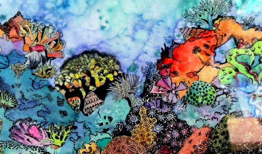 900x530 Dying Poetry Of Mother Earth The Great Barrier Reef Atlantis - Great Barrier Reef Painting