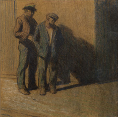 400x397 Maynard Dixon's Depression Era Paintings Canyon Road Arts - Great Depression Painting