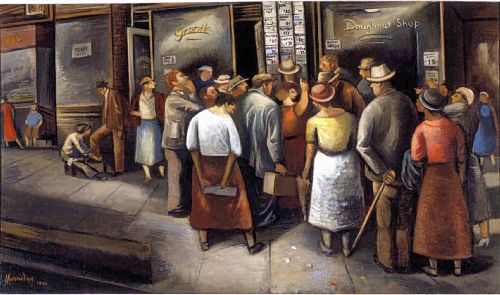 500x295 Art History News Modern Dialect American Paintings From The John - Great Depression Painting
