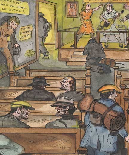 432x518 Culture And Arts - Great Depression Painting