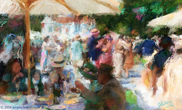 600x363 The Great Gatsby Impressionist Corel Painter Workshop Paintboxtv - Great Gatsby Painting