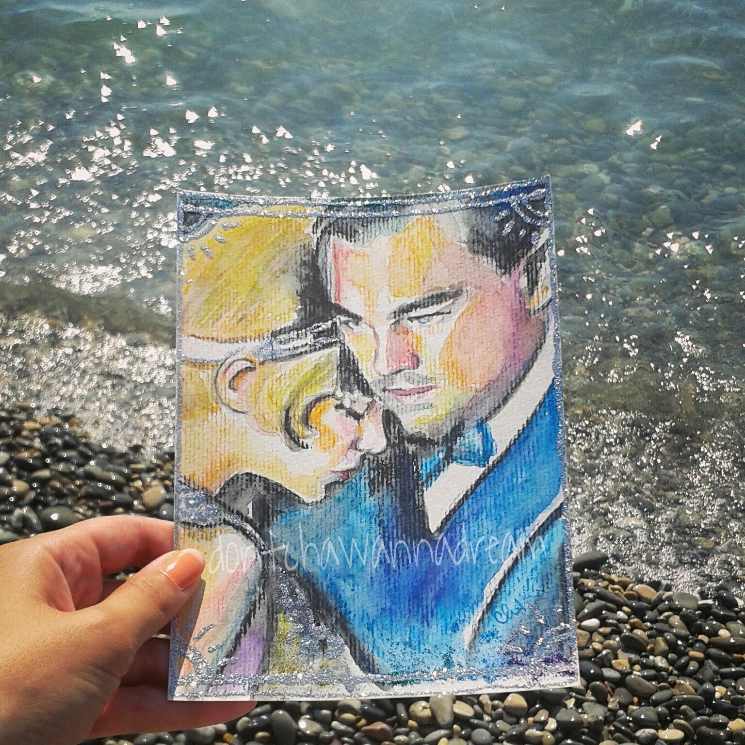 1536x1536 The Great Gatsby Dontchawannadream - Great Gatsby Painting