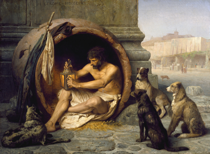 737x541 Jean Leon Gerome Diogenes Art Is Life - Great Painting