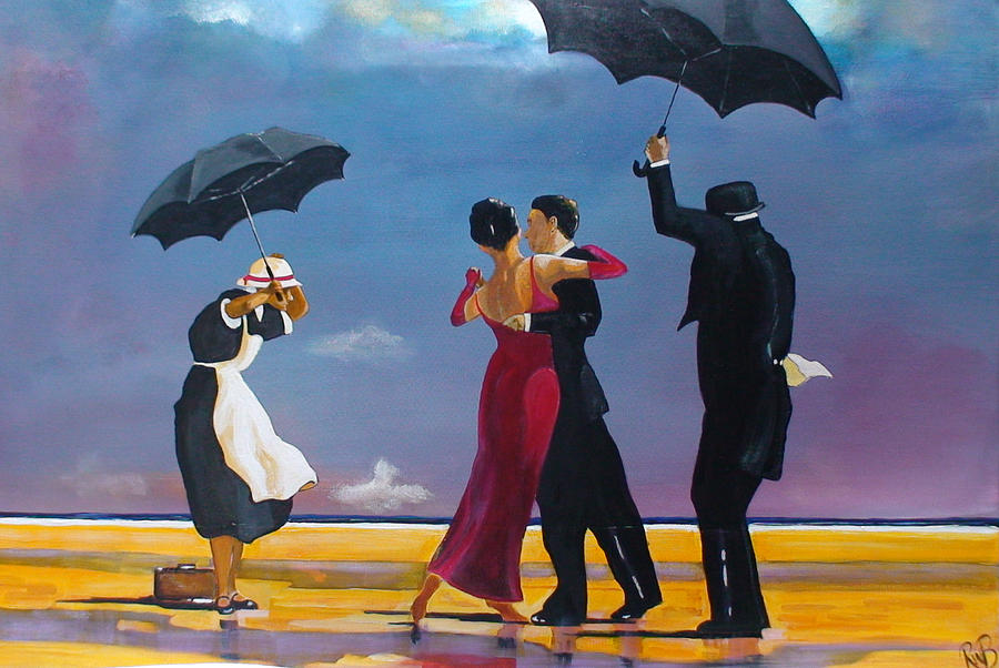 900x602 My Verson Of A Great Painting Painting By Robert Burns - Great Painting