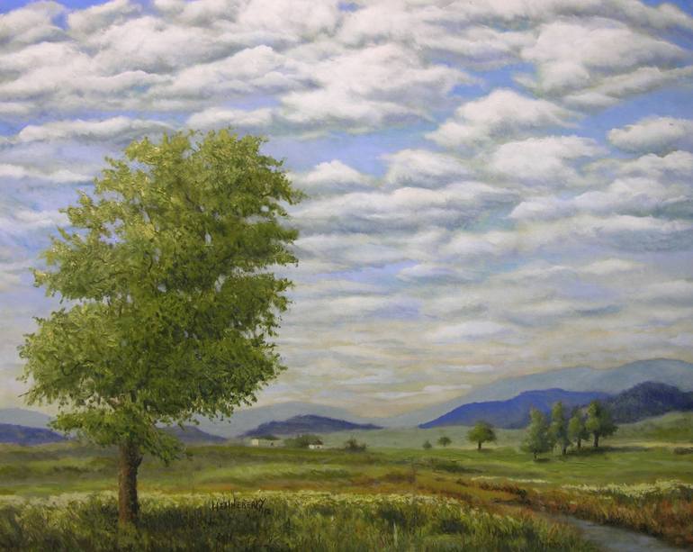 770x613 Saatchi Art Great Plains Painting By Timothy Henneberry - Great Plains Painting