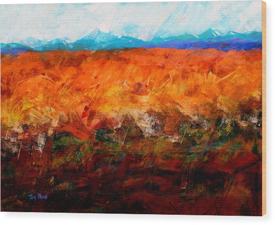 536x439 The Great Plains Painting By Tom Poole - Great Plains Painting