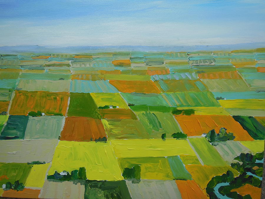 900x675 Great Plains Painting By Rodger Ellingson - Great Plains Painting