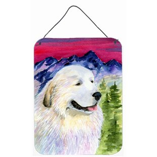 Great Pyrenees Painting at PaintingValley.com | Explore collection of ...