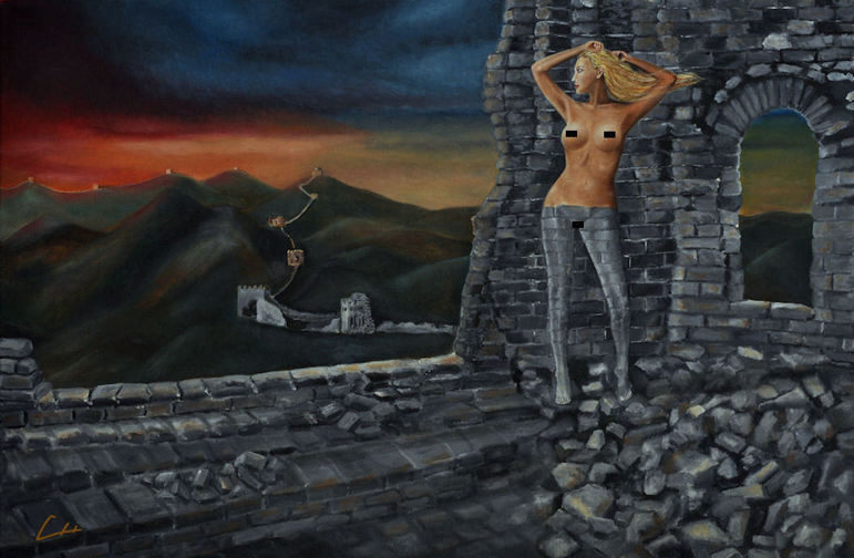 771x504 Saving The Great Wall - Great Wall Painting