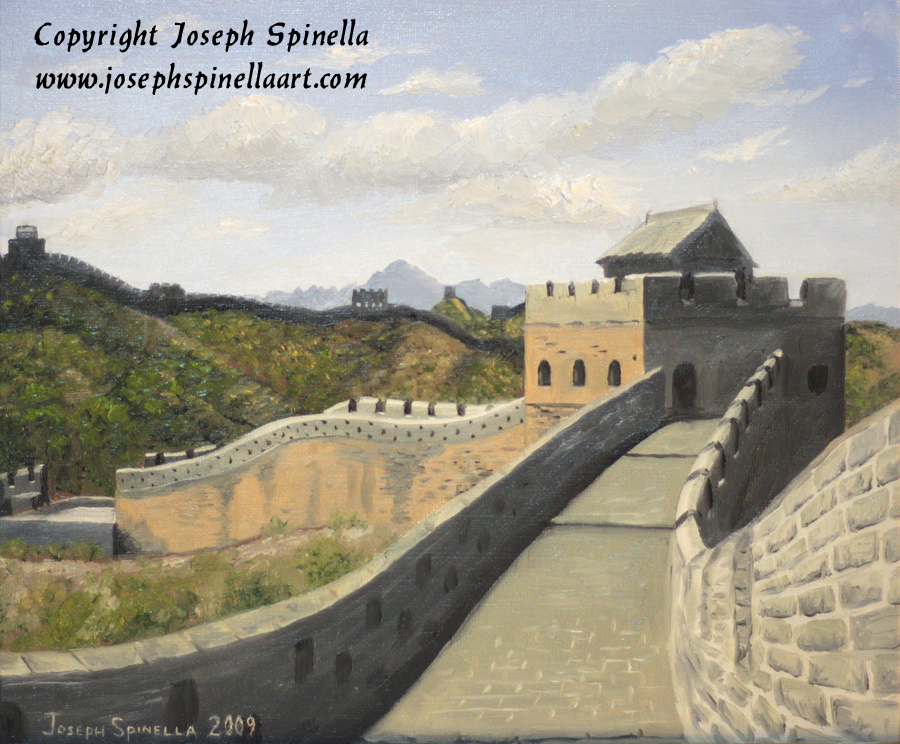 900x744 The Great Wall - Great Wall Painting
