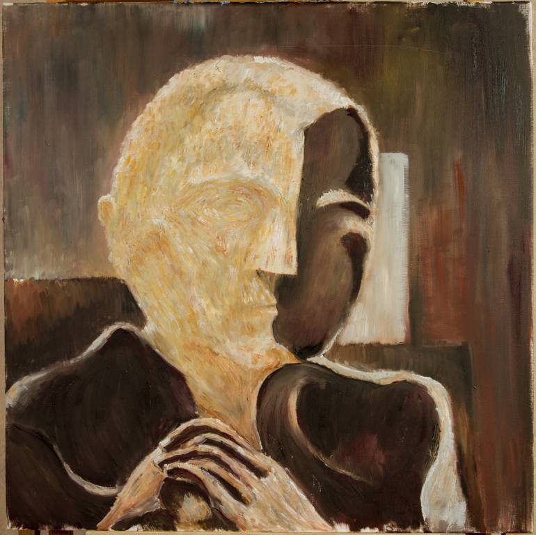 770x768 Saatchi Art Greed Painting By Vladimir Belyakovich - Greed Painting