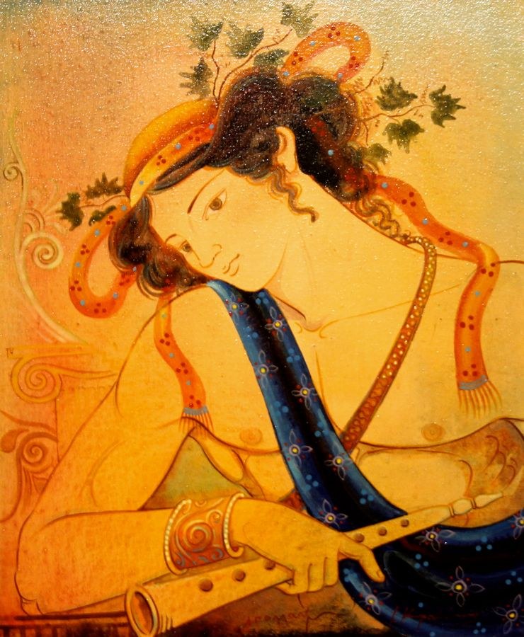 740x900 Unknown Artist Greek Apollo Painting Best Paintings For Sale - Greek Art Painting