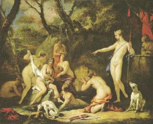 300x243 Greek Mythology Paintings (Museums In Venice And Naples, Italy) - Greek God Of Painting