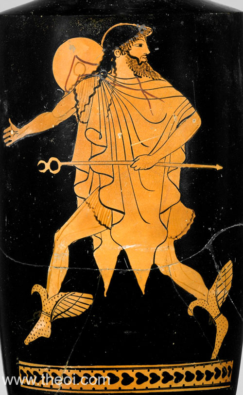 500x814 Hermes - Greek God Of Painting