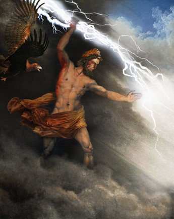 345x432 Greek Mythsmp Legends Paintings Of Classical Mythologynd - Greek God Painting