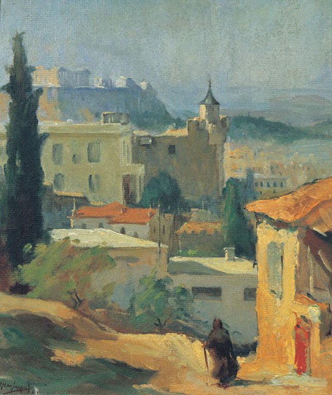 647x768 205 Best Greek Art Images On Painters, Greece - Greek Landscape Painting