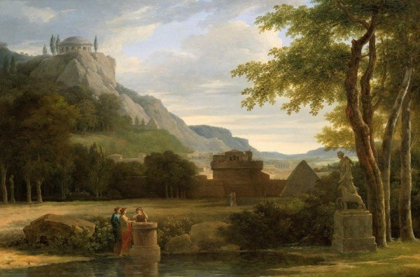 600x396 Historical Landscape Painting My Daily Art Display - Greek Landscape Painting