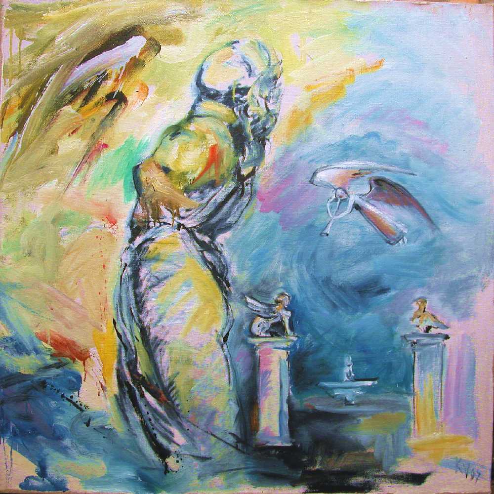 1000x1000 London Art - Greek Mythology Art Painting