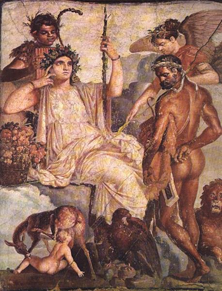 458x600 Pre Roman Greek And Hellenistic Painting And Frescos - Greek Painting