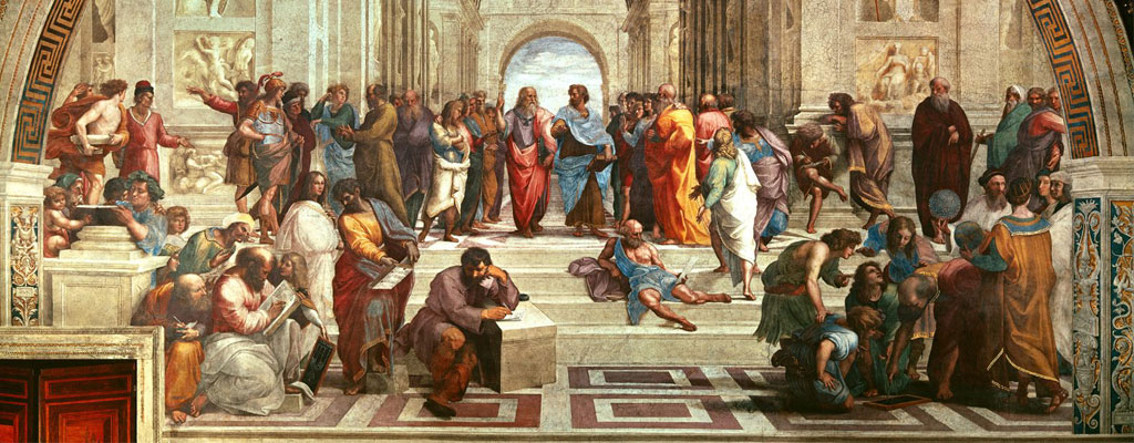 1024x400 Greek Philosophers Painting Greek Philosophy Tours - Greek Philosophers Painting