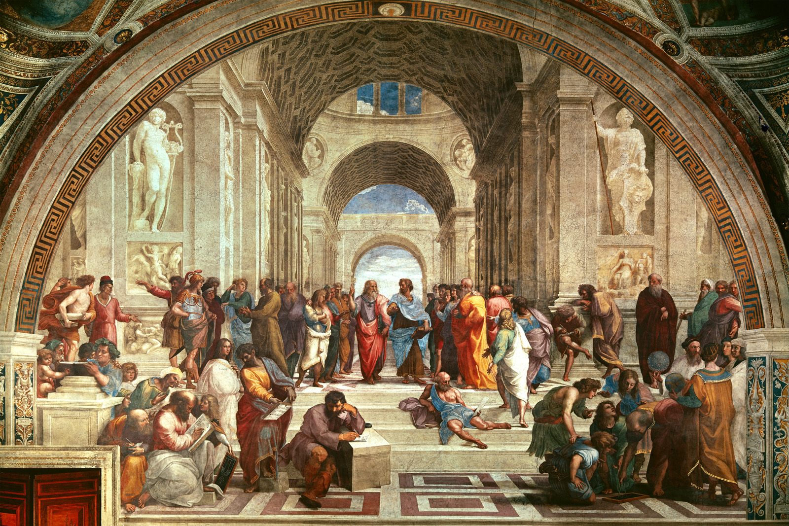 1600x1067 The School Of Athens Renaissance Art - Greek Philosophers Painting