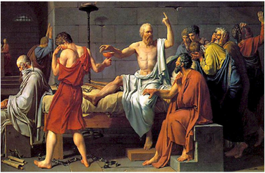 376x245 An Introduction To Greek Philosophy - Greek Philosophers Painting